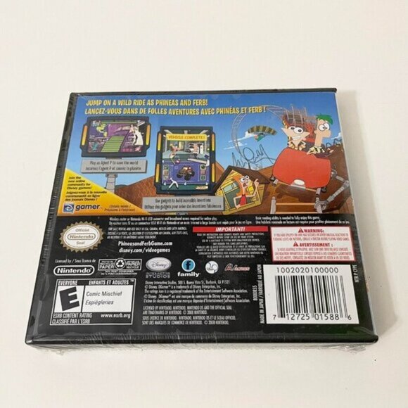 2009 Phineas and Ferb Nintendo DS Disney Video Game - Picture 13 of 14